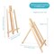 12'' Tabletop Display Artist Easel Stand, Art Craft Painting Easel, Wooden Easel Apply to Kids Artist Adults Students Classroom Etc.